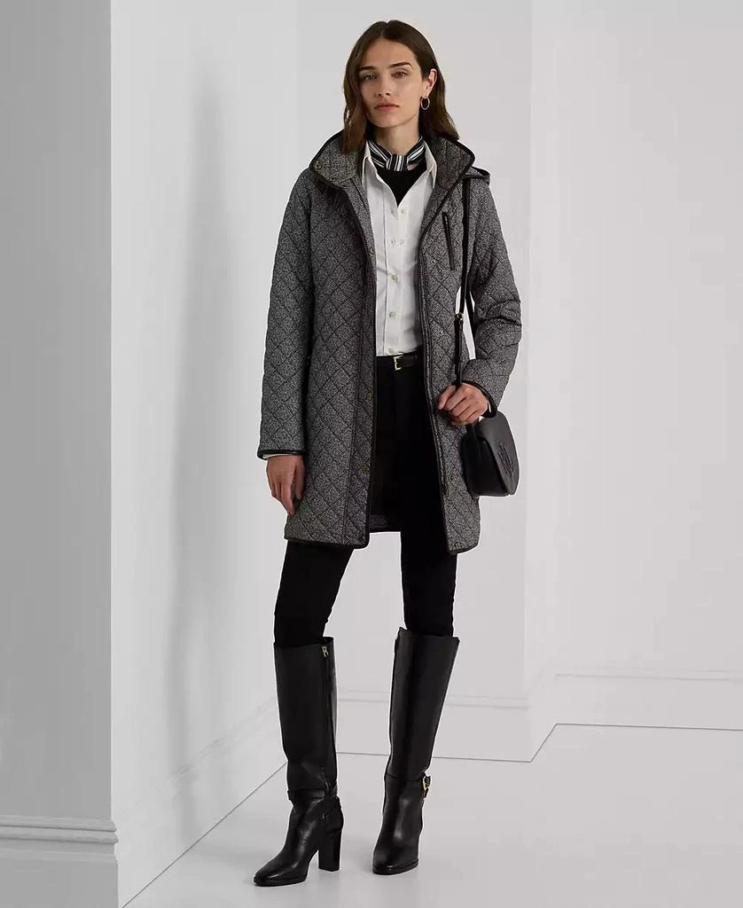 Lauren Ralph Lauren Women's Hooded Quilted Coat 6