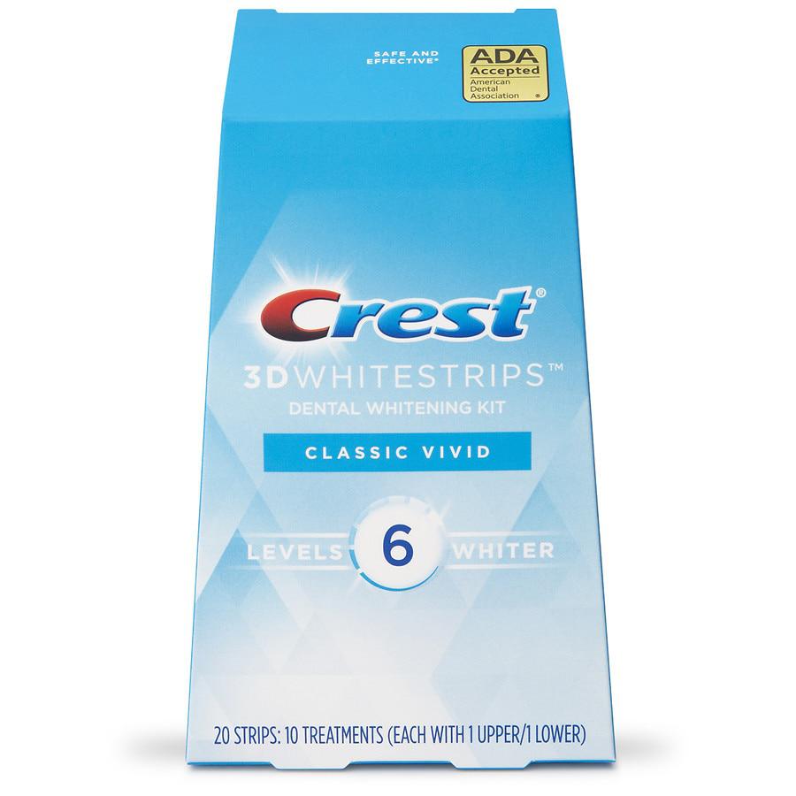 Crest 3D Whitestrips Classic Vivid Teeth Whitening Kit