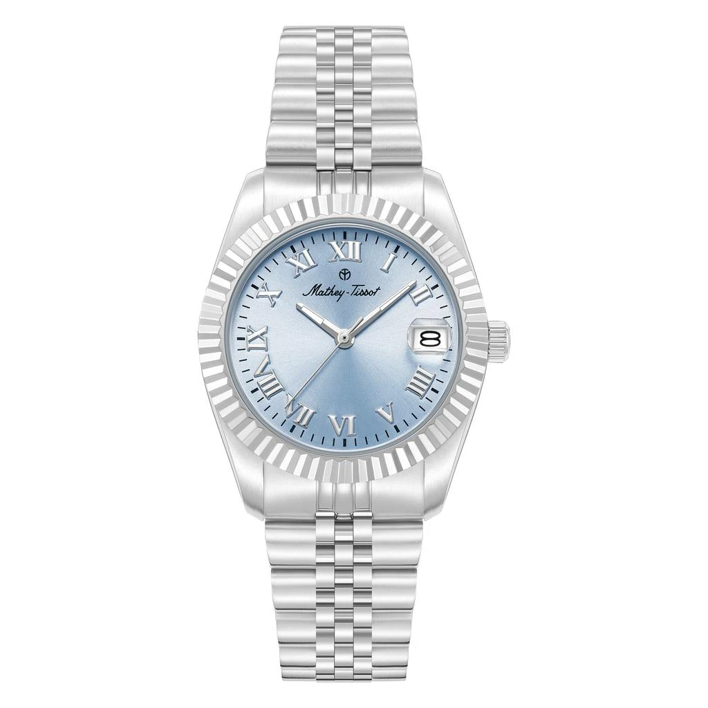Mathey-Tissot Mathey-Tissot Quartz Ice Blue Dial Ladies Watch H250954B-C