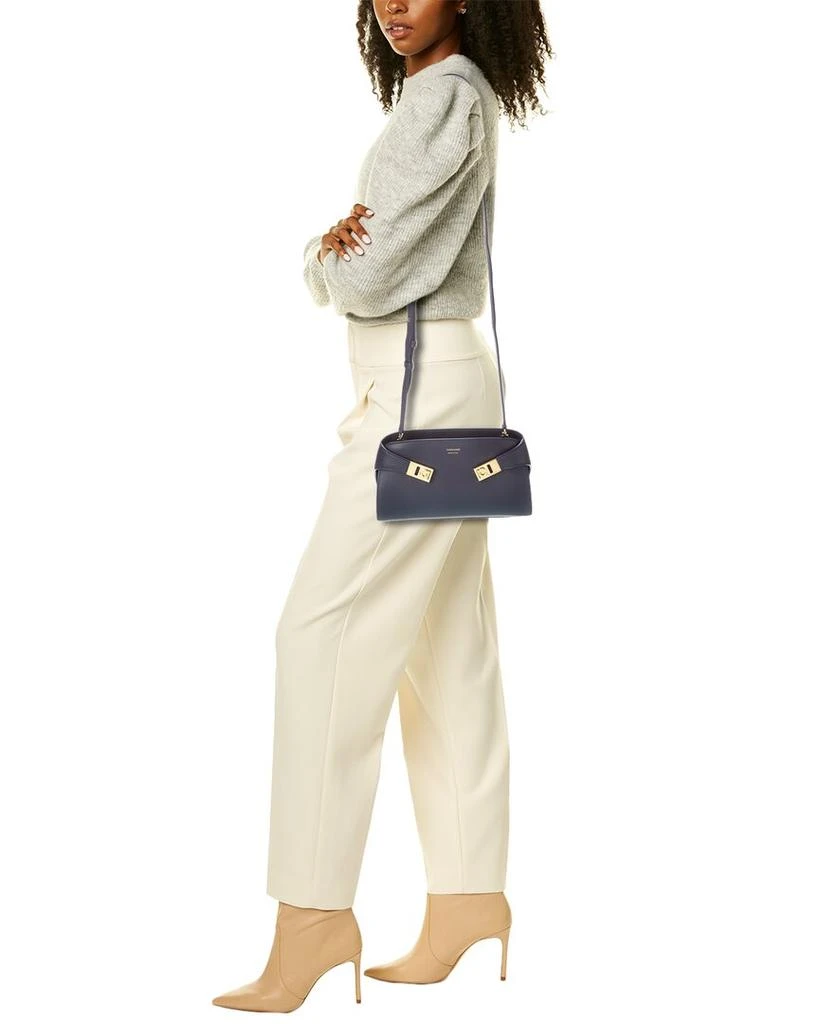Salvatore Ferragamo Ferragamo Hug Leather Crossbody 4