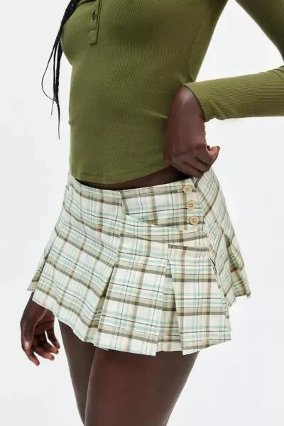 BDG BDG Jesse Low Rise Pleated Mini Skirt 2
