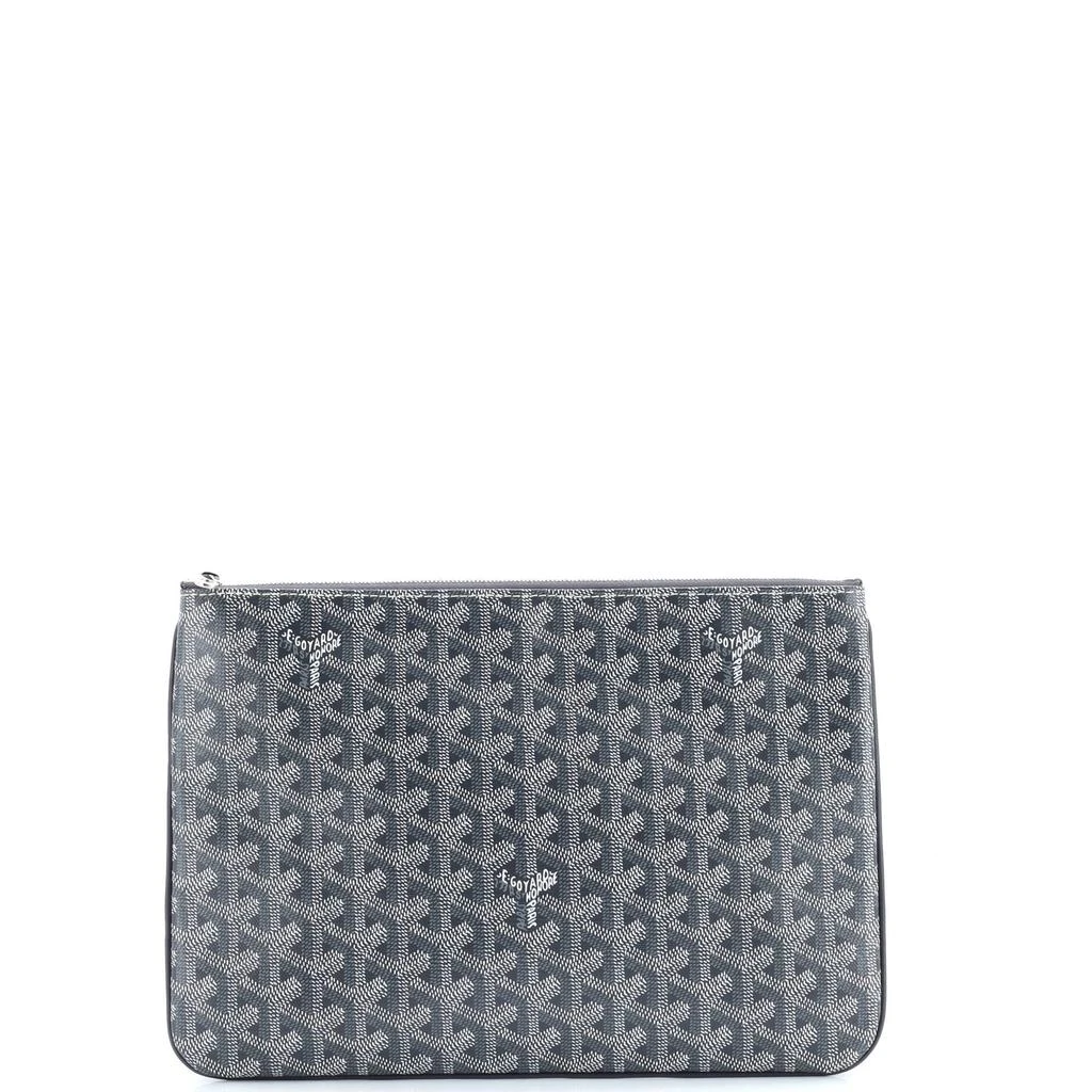 Goyard Senat Zip Pouch Coated Canvas MM