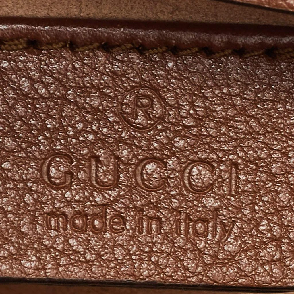 Gucci Gucci Brown Leather Mini Diana Tote 11