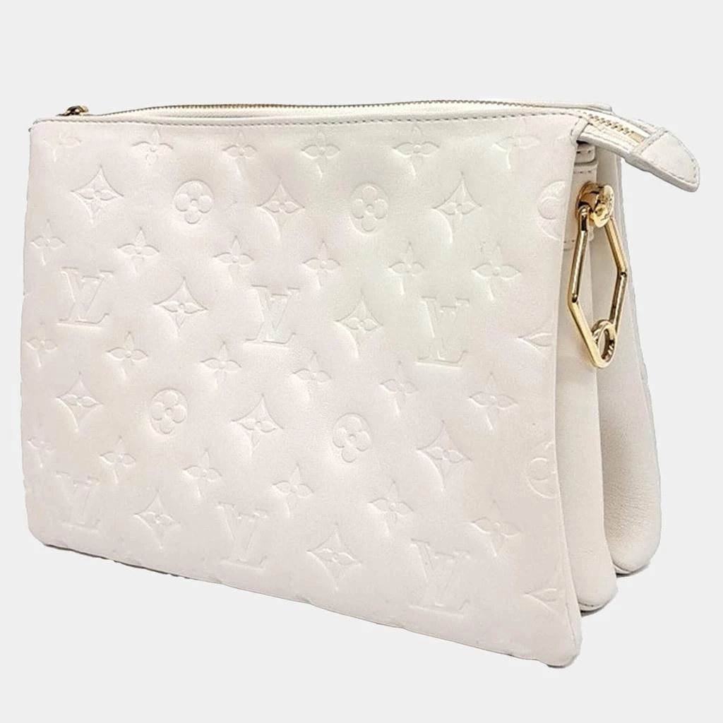 Louis Vuitton Louis Vuitton White Leather Cusant PM bag 2