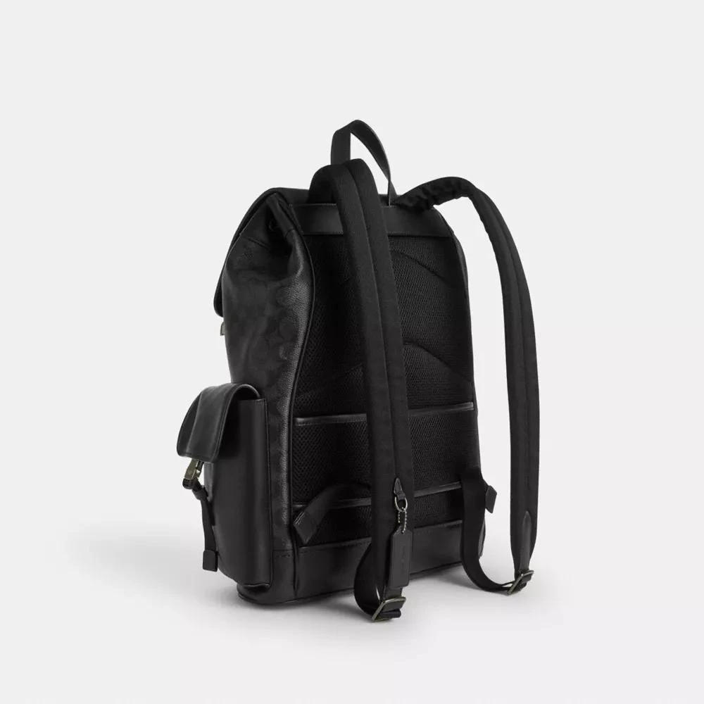 Coach Clark Backpack In Signature Canvas 3