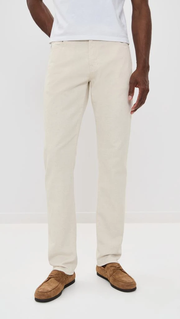 AG Everett Slim Straight Linen Pants 34” 6