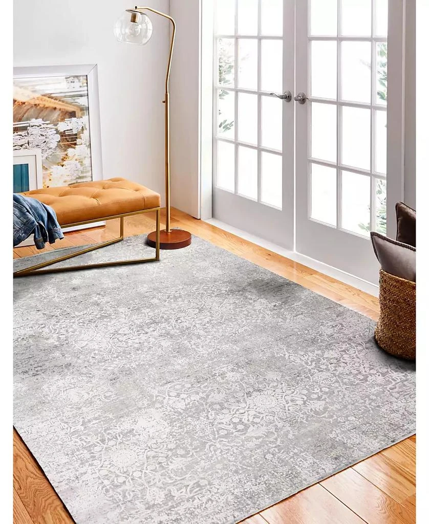 Bashian Rugs Charm Cha-08 Gray 8'6" x 11'6" Area Rug 3