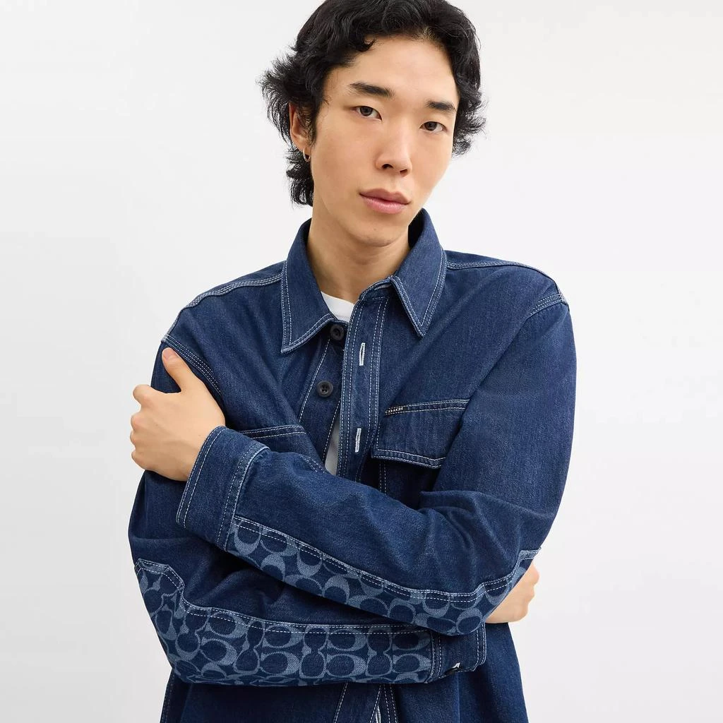 Coach Denim Overshirt 3