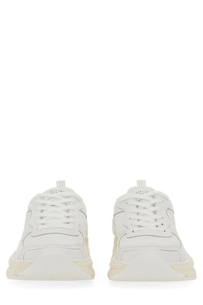 Stuart Weitzman Stuart Weitzman Logo Patch Mesh Lace-Up Sneakers 3