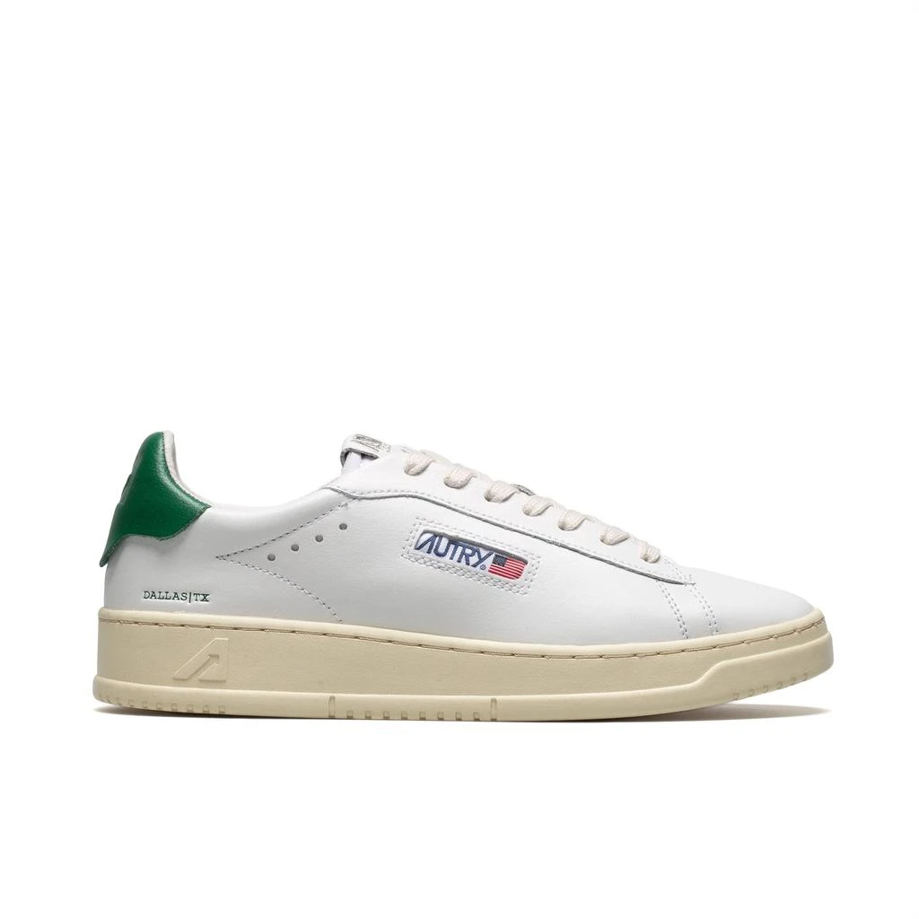 Autry Dallas Low sneakers (White/Green) 1