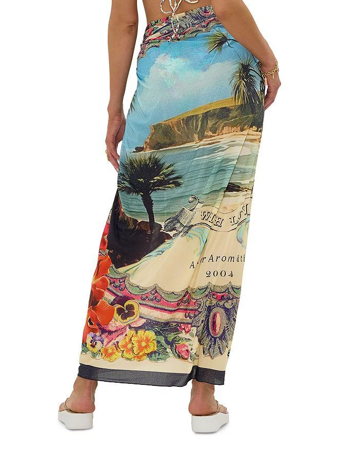 Camilla Long Sarong Swim Cover-Up 3