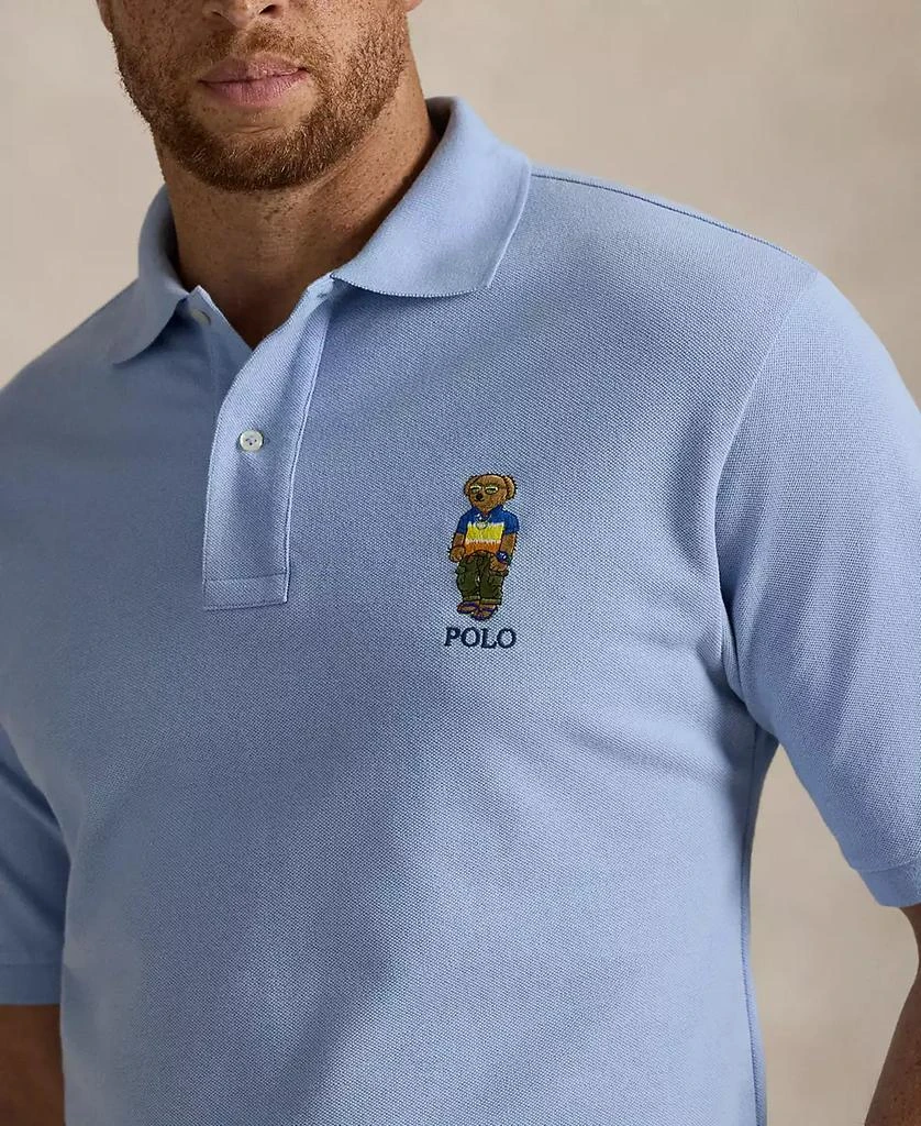 Ralph Lauren Men's Big & Tall Polo Bear Mesh Polo Shirt 3