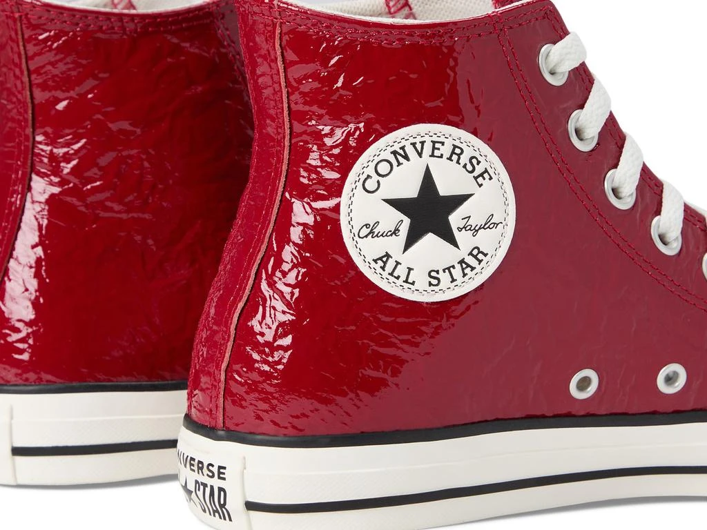 Converse Chuck Taylor All Star Crinkled Leather High Top Sneaker 6