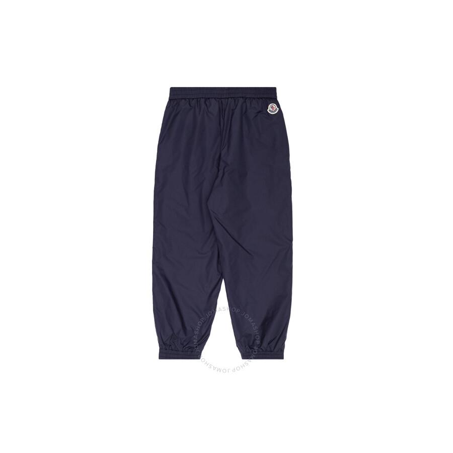 Moncler Kids Navy Track Taffeta Pants