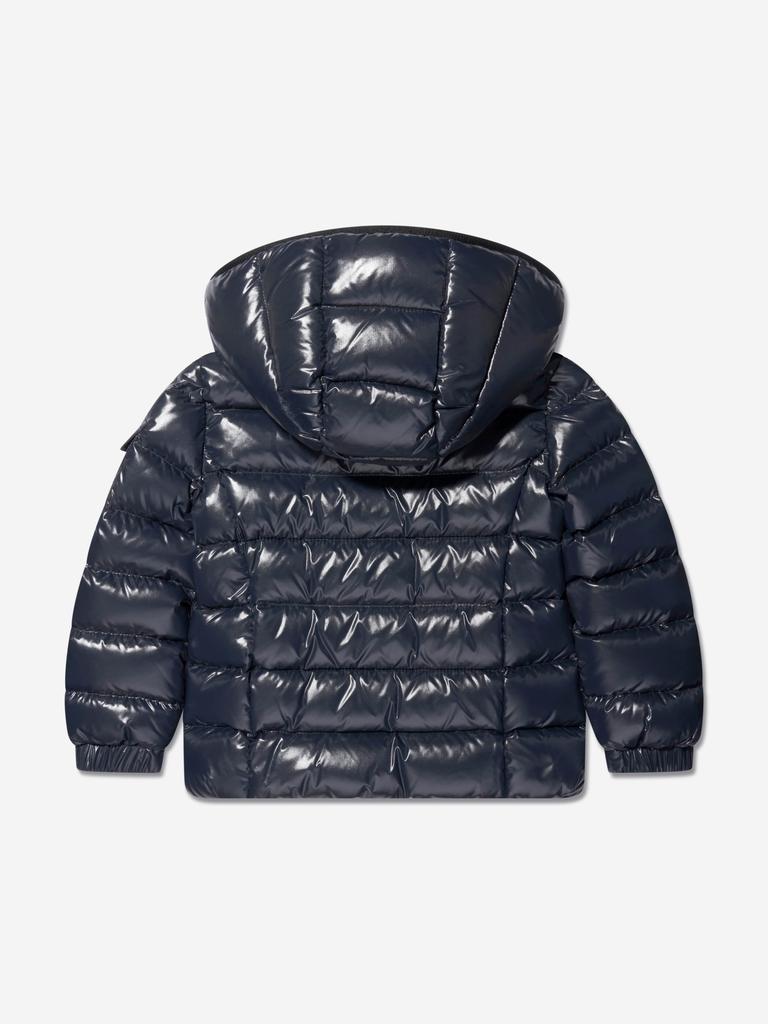 Moncler Moncler Enfant Girls Down Padded Bady Jacket in Navy