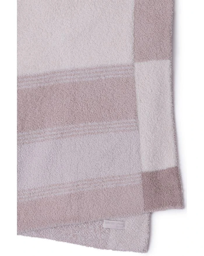 Barefoot Dreams Unisex CozyChic® Costa Block Stroller Blanket - Ages 0+ 4