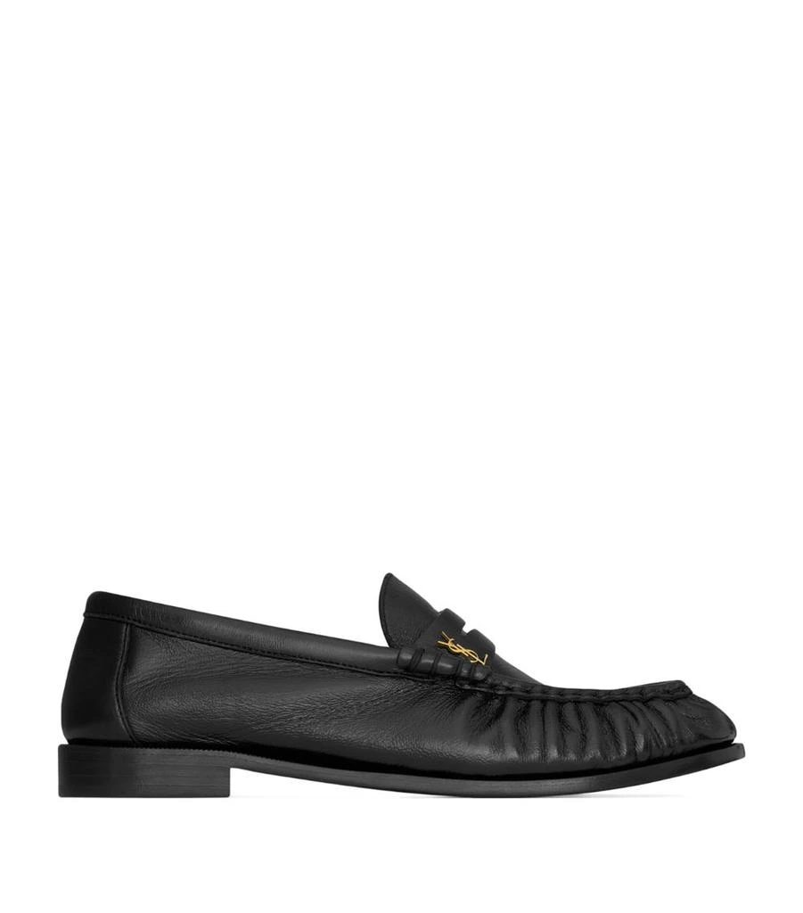 Yves Saint Laurent Leather Le Loafers 1