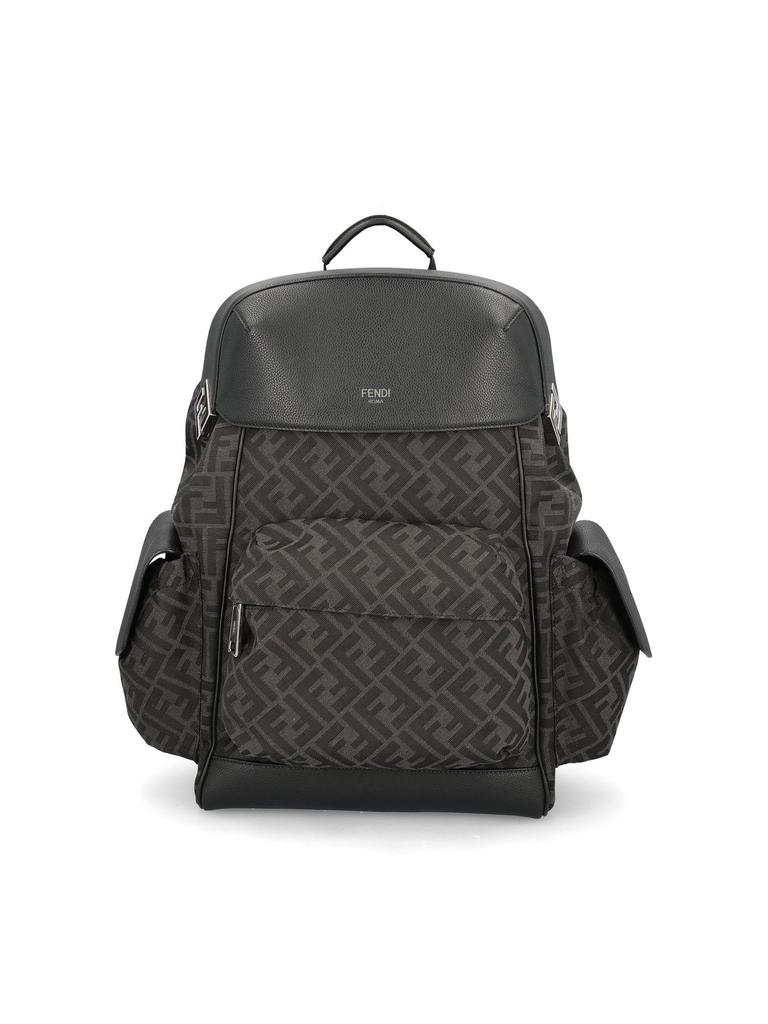 Fendi Fendi Chiodo Small Fendi Diagonal - Backpacks - Free