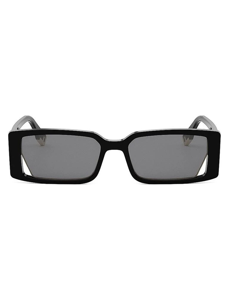 Fendi Way 53MM Rectangular Sunglasses 2