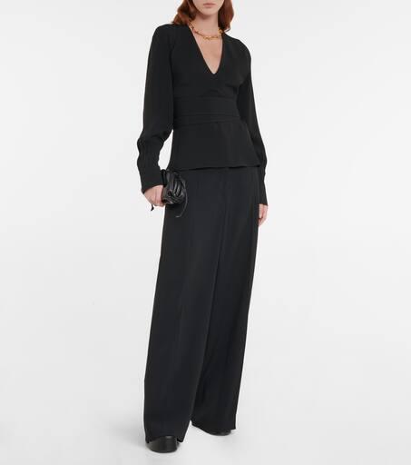 Altuzarra Dagur crêpe blouse