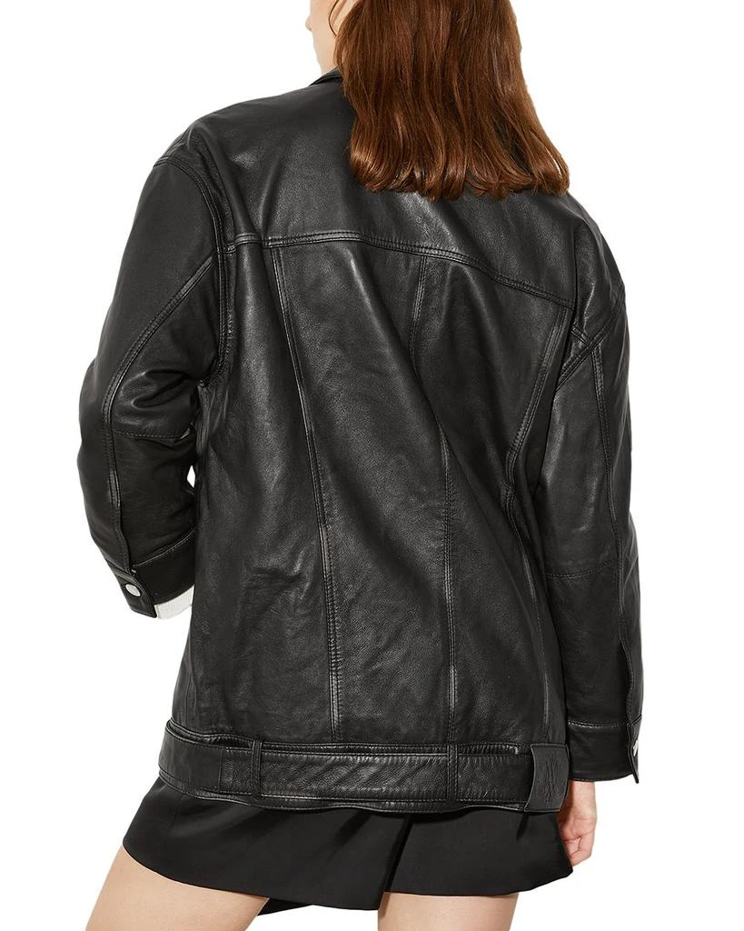MAX&Co Begonia Leather Jacket 3