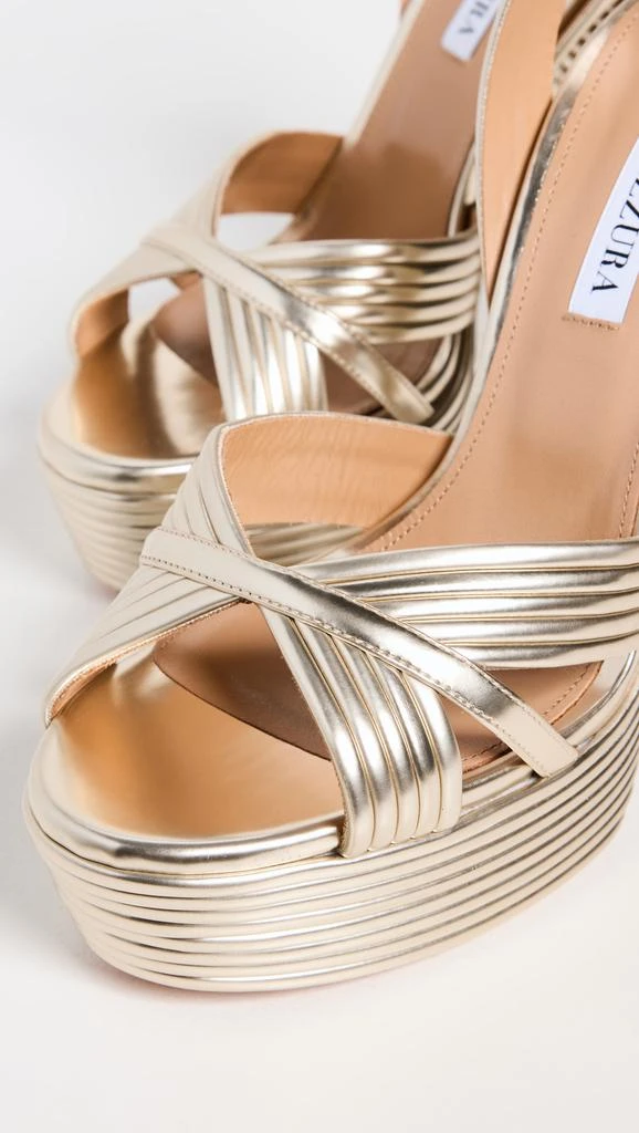 Aquazzura Sundance Plateau Sandals 140mm 5