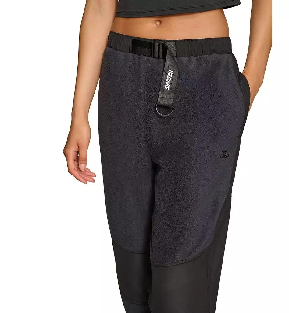 Starter Women's Belted Brushed FleeceJoggers 4