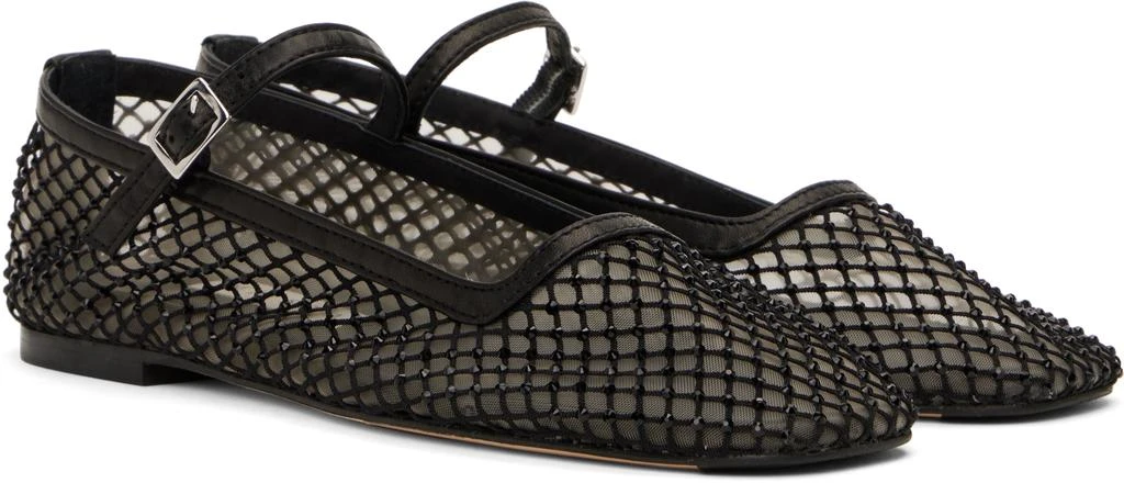 MIISTA Black Vanita Ballerina Flats 4