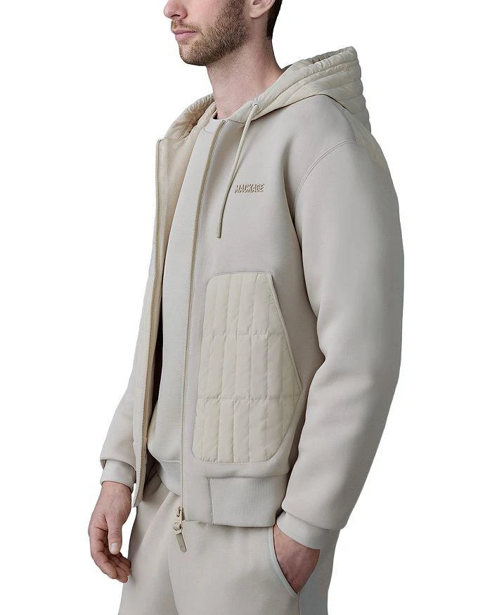 Mackage Cruz Zip Up Hybrid Vertical Down Hoodie 4