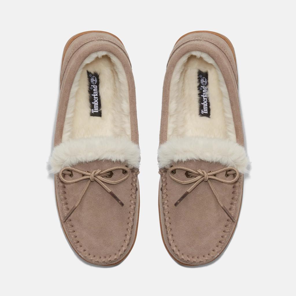 Timberland Women's Mount Zealand Faux-Fur Moc Slipper