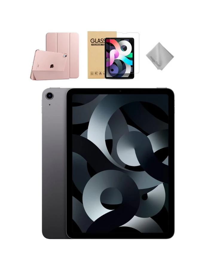 Apple Apple - iPad Air 10.9" (5th generation) with Wi-Fi 256GB and Accessory Kit 10