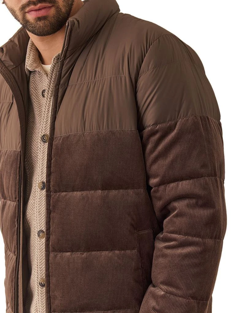 Marine Layer Miles Cord Puffer Jacket 5