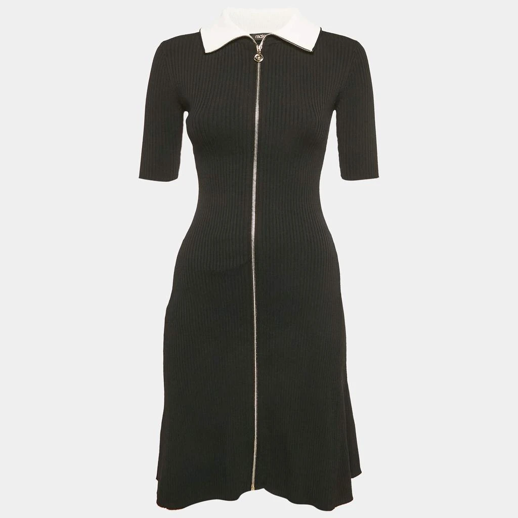 Maje Black Rib Knit Contrast Collar Zip Front Dress XS On Sale Now with Up to 58% Off | Discover Exclusive Deals & Savings at BeyondStyle Authentic Maje Women|Women's Clothes|Dresses Maje Black Rib Knit Contrast Collar Zip Front Dress XS On Sale Now with Up to 58% Off | Discover Exclusive Deals & Savings at BeyondStyle Authentic Maje Women|Women's Clothes|Dresses
