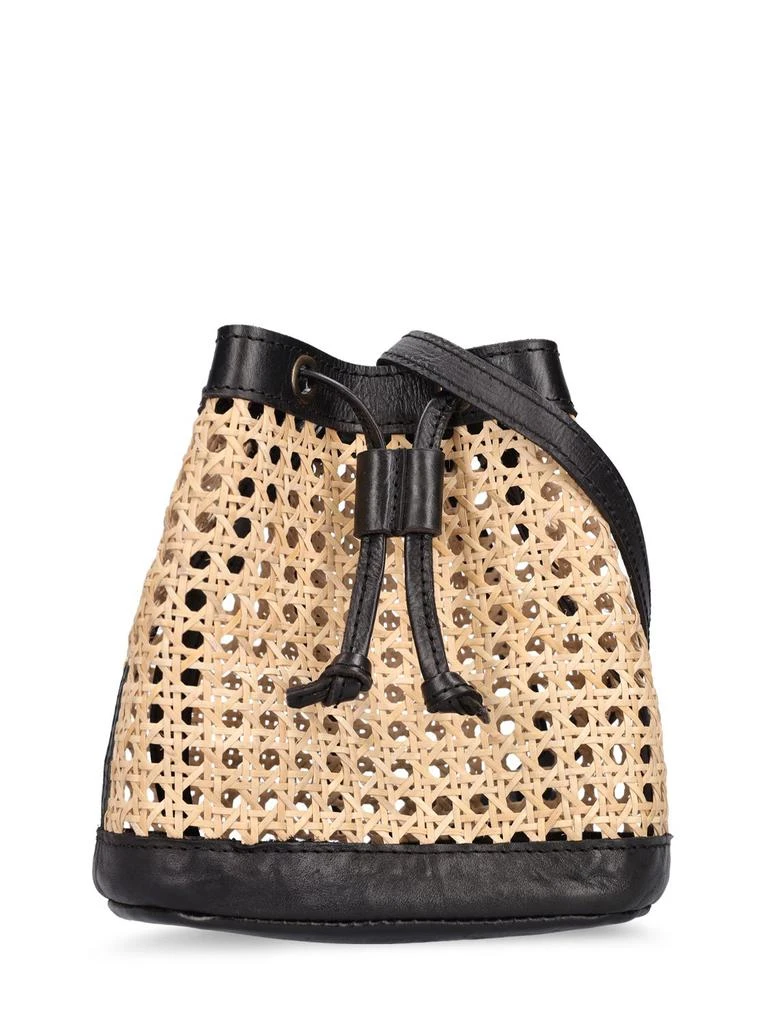 Bembien Mini Benna Rattan Bucket Bag 1