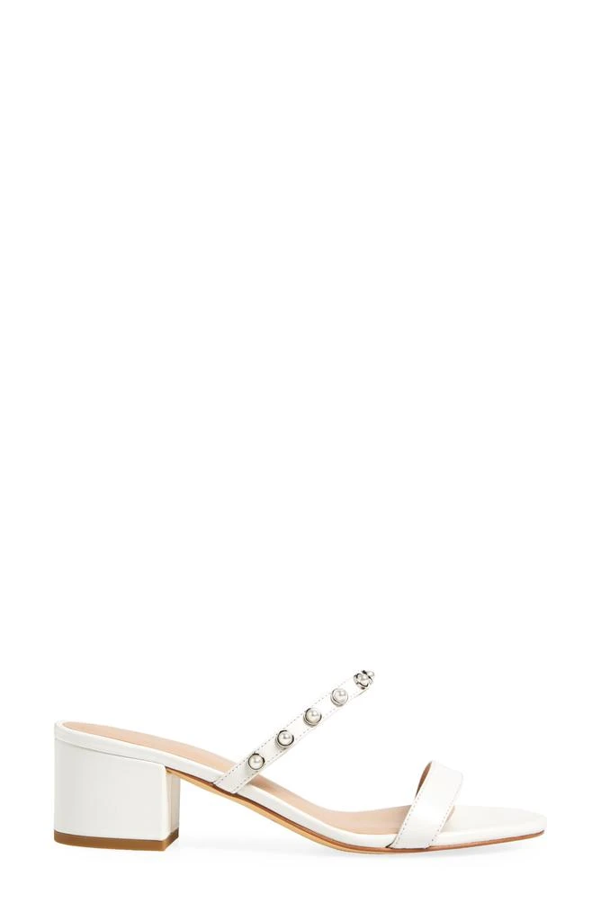Stuart Weitzman Pearly Strap Block Slide 50 Sandal 4