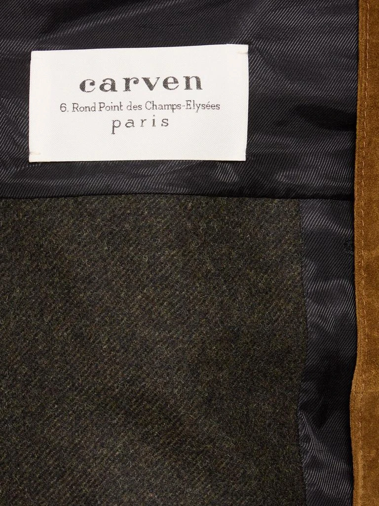 Carven Suede Jacket 5