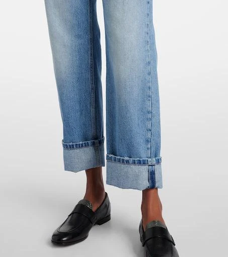 Brunello Cucinelli Low-rise straight jeans 5