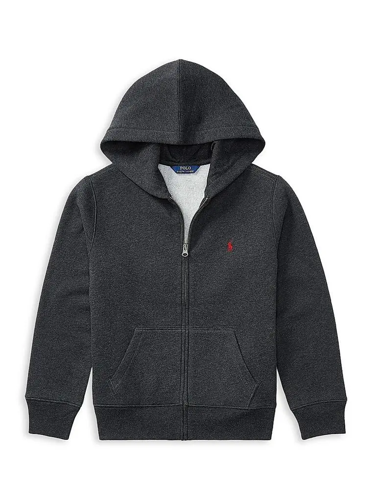 Ralph Lauren Boy's Cotton-Blend Fleece Hoodie