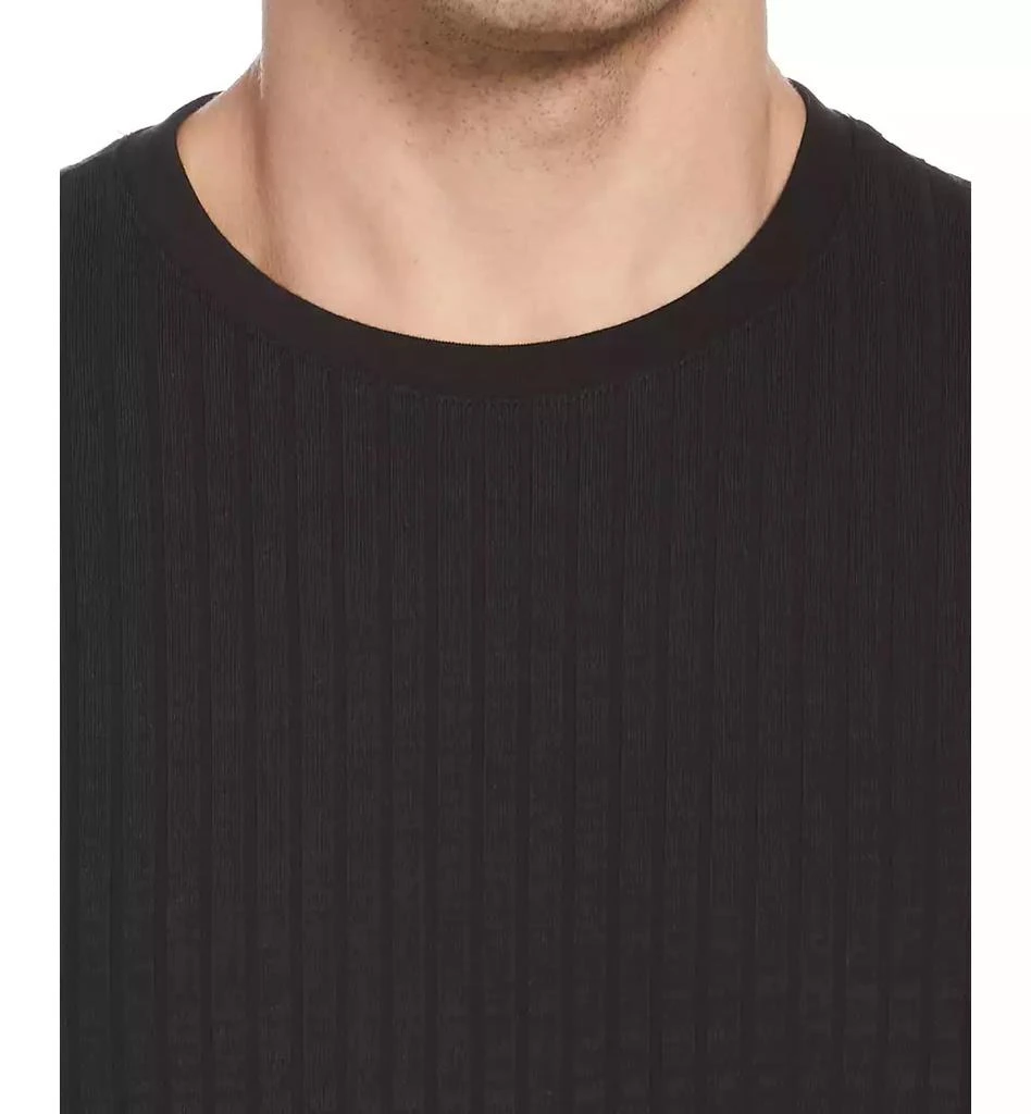 Perry Ellis Men's Rib Knit Crew Neck T-shirt 3