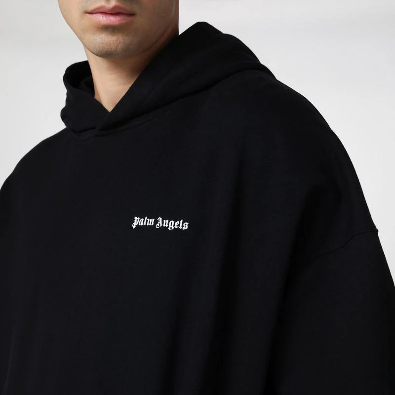 Palm Angels Black Logo sweatshirt hoodie 4
