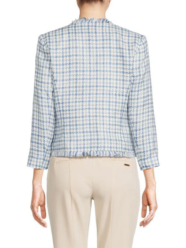Tommy Hilfiger Frayed Tweed Blazer 2