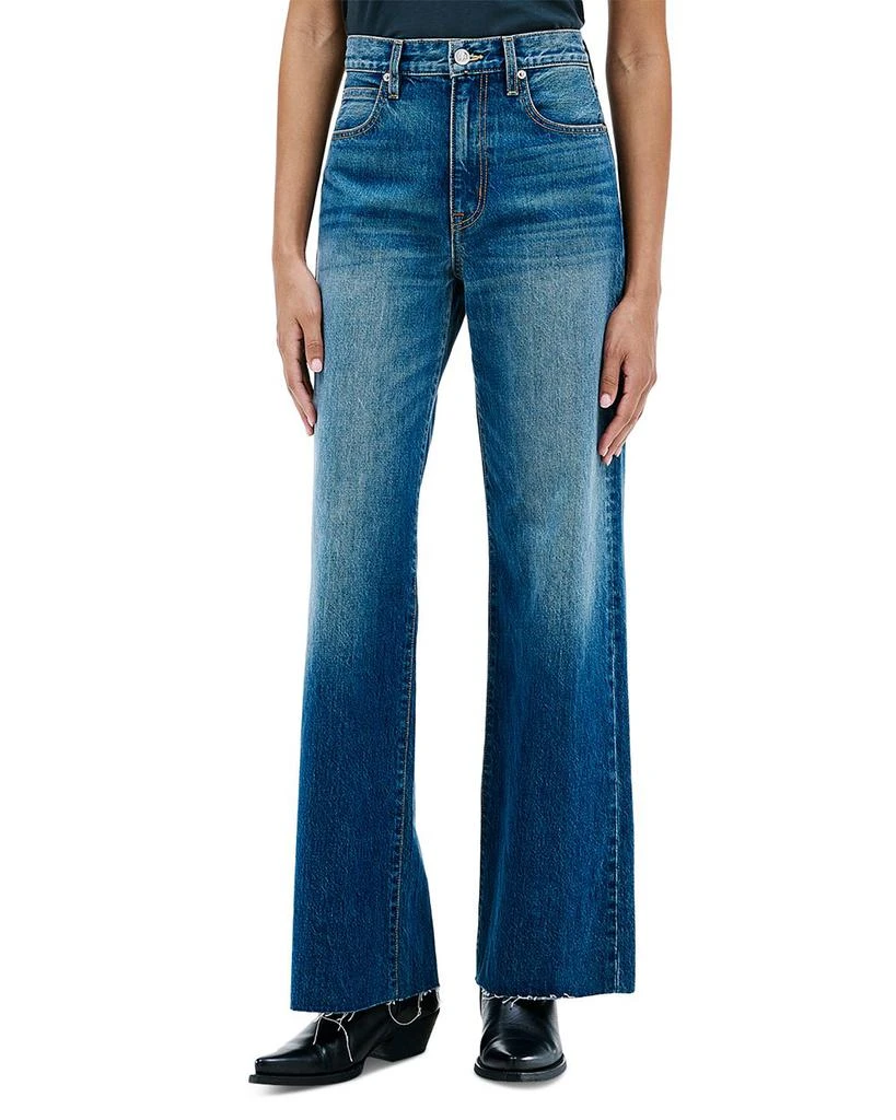 SLVRLAKE Grace High Rise Wide Leg Jeans in Big Dreamer 6