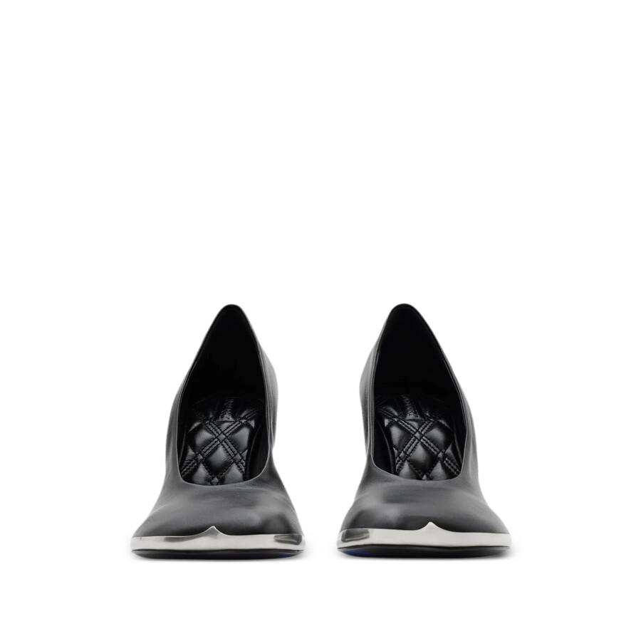 Burberry Duck 90mm Leather Pumps