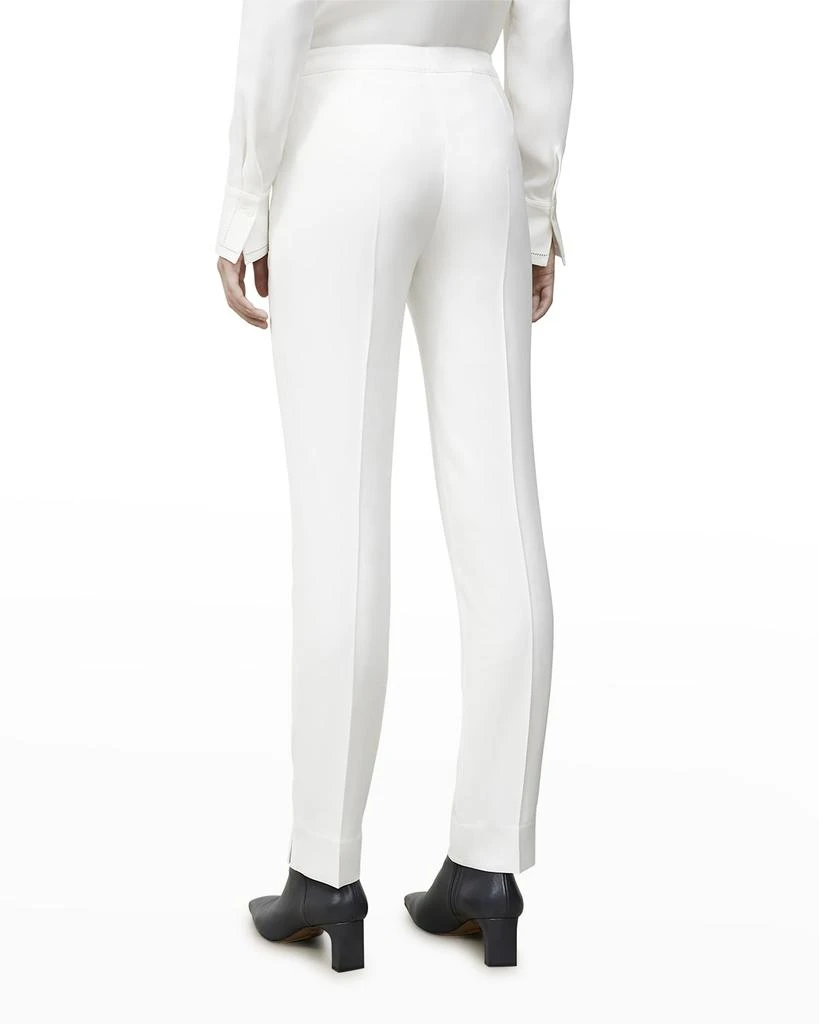 Lafayette 148 New York Petite Bleecker Finesse Crepe Pants 4