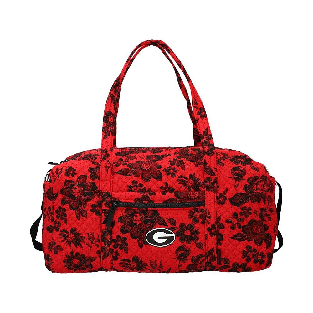 Vera Bradley Men's and Women's Georgia Bulldogs Rain Garden Large Travel Duffel Bag