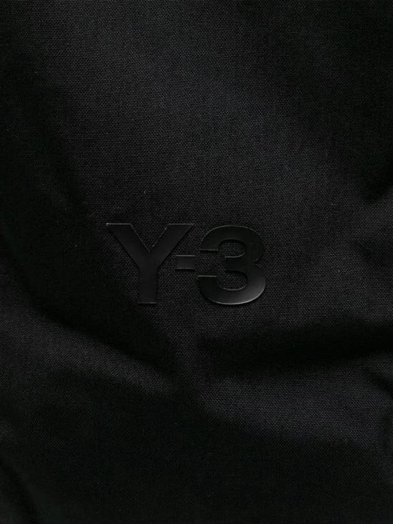 Y-3 Black Polyamide Minimalist Backpack with Padded Straps 2