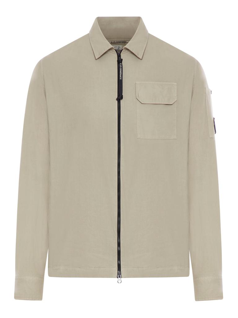 CP Company GABARDINE OVERSHIRT WITH ZIP