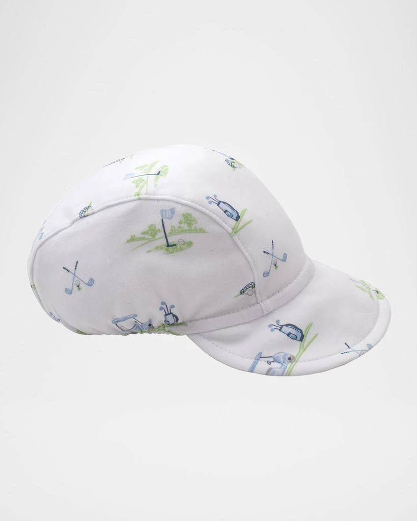 Kissy Kissy Boy's Fairway Foursome Short Playsuit and Hat Set, Size 0M-9M 3