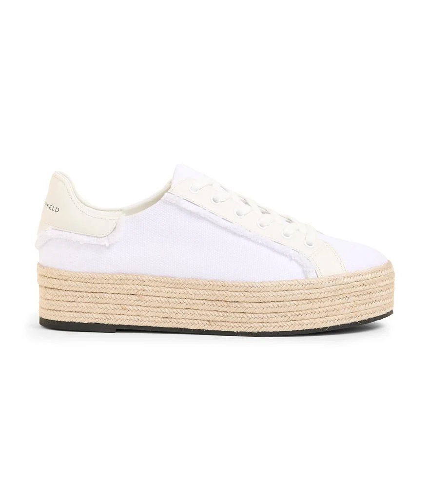 Karl Lagerfeld Paris ELISE FRINGE ESPADRILLE SNEAKER 4