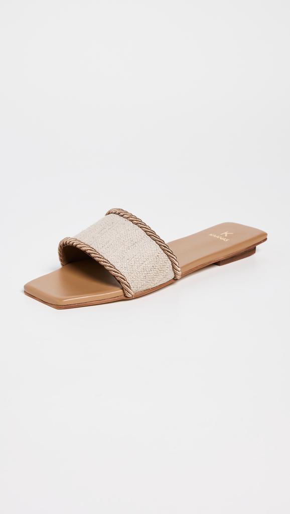 Kaanas Finn Canvas Cord Detail Slides